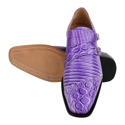 Grace Genuine Leather OxFord Style Double Monk Strap Shoes for Men Shoes by Libertyzeno – Don't Panic Shoes