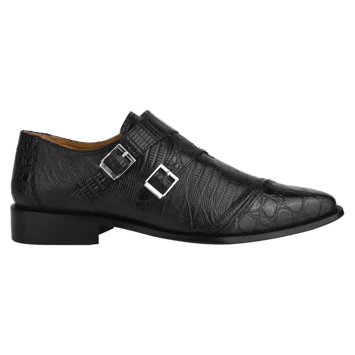 Grace Genuine Leather OxFord Style Double Monk Strap Shoes for Men Shoes by Libertyzeno – Don't Panic Shoes
