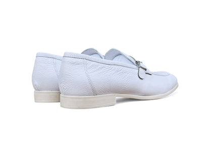 Grant Buckle Loafer Men’S Full Grain Leather Ks223 - 06 Shoes by Carrucci Shoes – Don't Panic Shoes