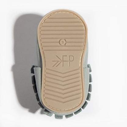 Greatest Snow On Earth Moccasin Baby Shoe Moccasin by Freshly Picked – Don't Panic Shoes