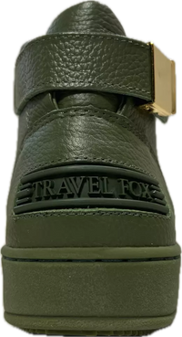 Thumbnail for Travel Fox Malibu Mid Top Green Nappa Leather 915601-22