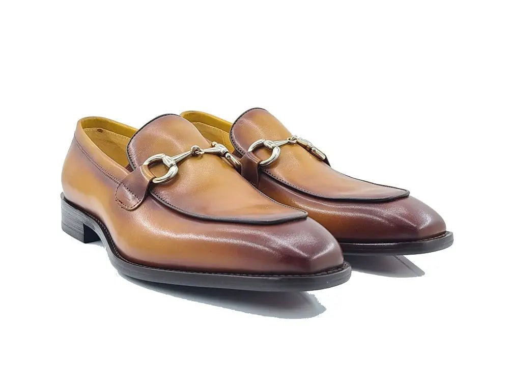 Gucci HorSebit Loafer Men’s Burnished Calfskin Ks509 - 28 Shoes by Carrucci Shoes – Don't Panic Shoes