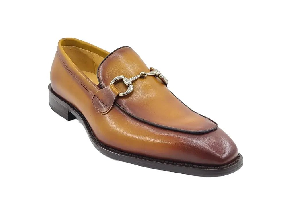 Gucci HorSebit Loafer Men’s Burnished Calfskin Ks509 - 28 Shoes by Carrucci Shoes – Don't Panic Shoes