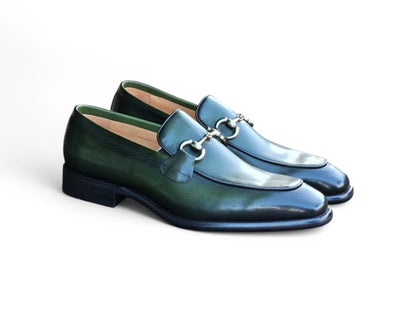 Gucci HorSebit Loafer Men’s Burnished Calfskin Ks509 - 28 Shoes by Carrucci Shoes – Don't Panic Shoes