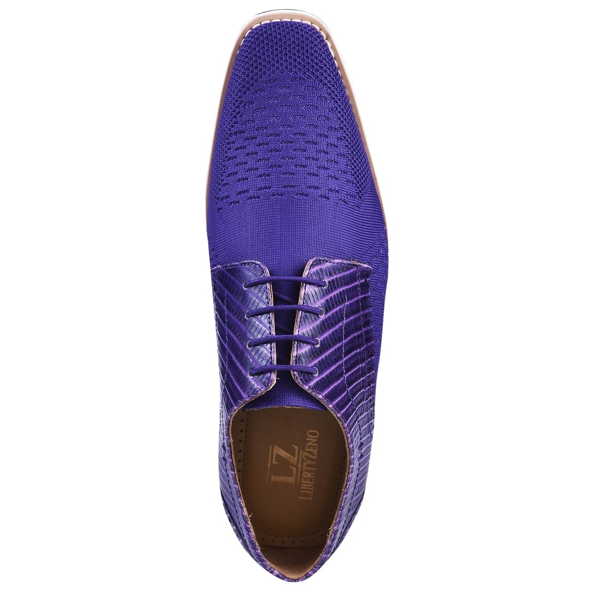 Gutta Lizard Print Leather Textile Casual Sneakers Shoes by Libertyzeno – Don't Panic Shoes