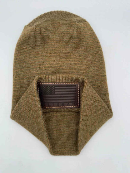 H - Stitch Beanie Veteran Tribute Knit Cap For Veterans Beanie by Haakwear Usa – Don't Panic Shoes