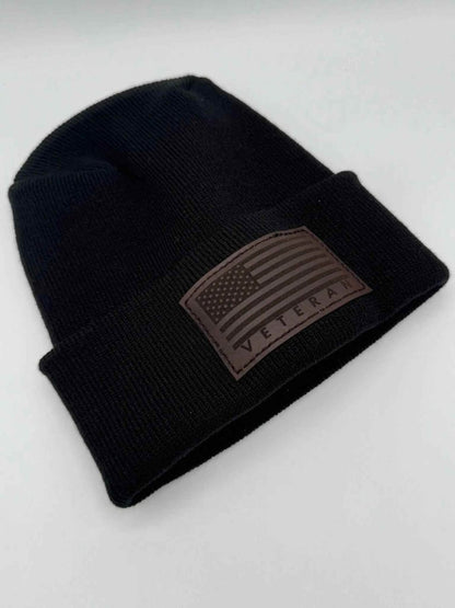 H - Stitch Beanie Veteran Tribute Knit Cap For Veterans Beanie by Haakwear Usa – Don't Panic Shoes