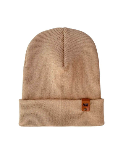 Haakwear Classic Cuffed Knit Beanie Acrylic Dune Beige Beanie by Haakwear Usa – Don't Panic Shoes