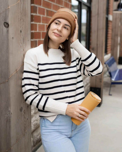 Haakwear Classic Knit Cuffed Beanie Made In Usa Camel Brown Beanie by Haakwear Usa – Don't Panic Shoes