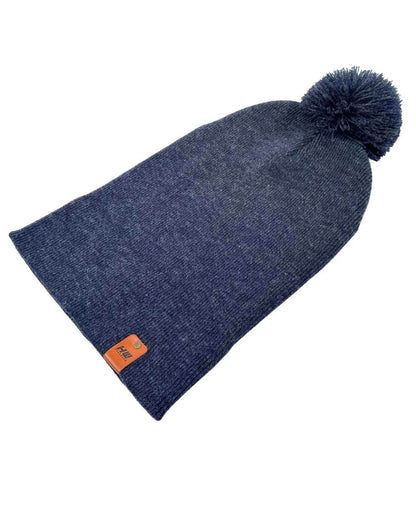 Haakwear Cpp1 Pompom Knit Beanie Winter Denim Blue Beanie by Haakwear Usa – Don't Panic Shoes