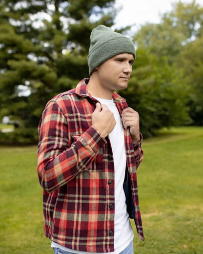 Haakwear Cs107 Traditional Silent Cuffed Beanie Forest Green Beanie by Haakwear Usa – Don't Panic Shoes