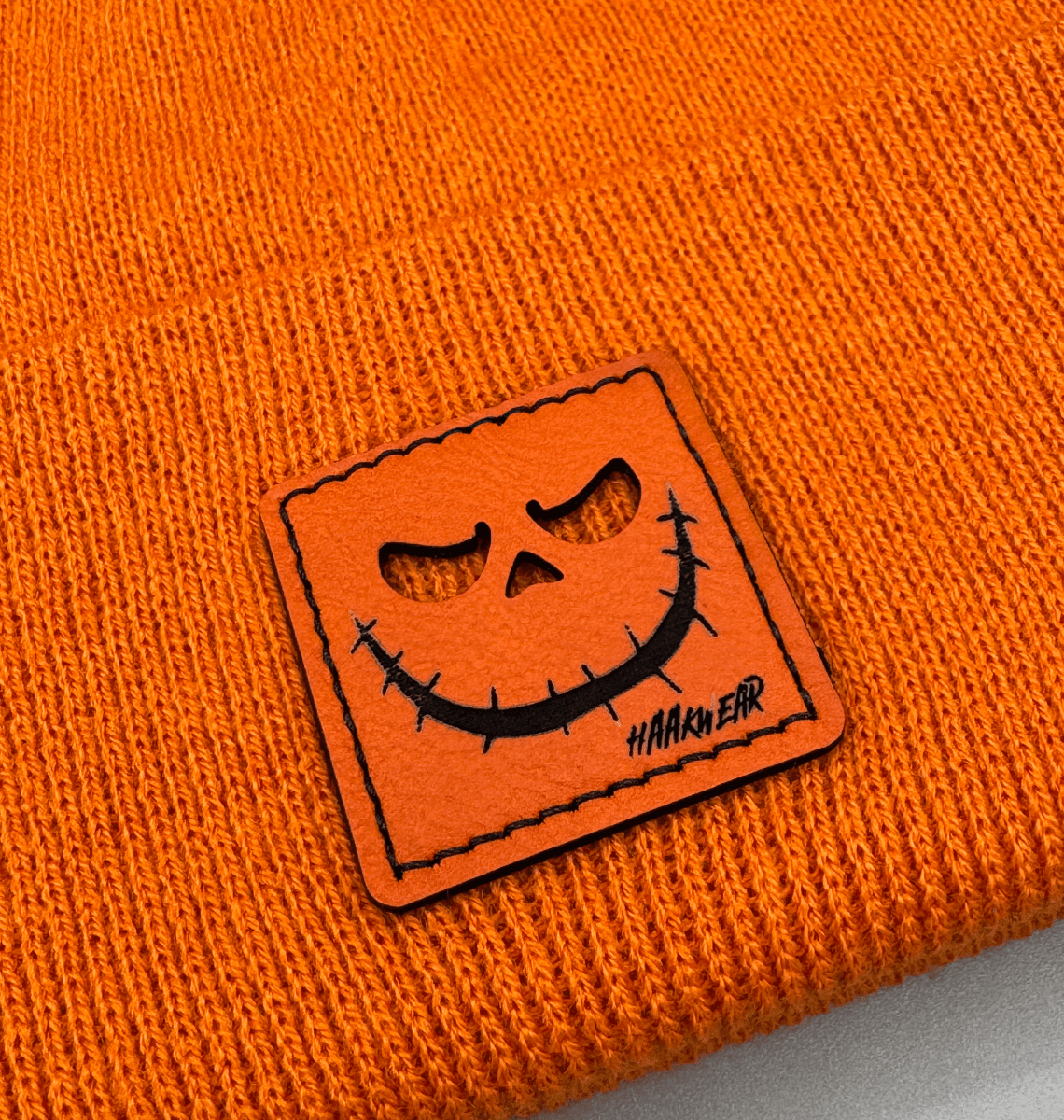 Haakwear Exclusive Halloween Stitch Smiley Face Beanie Beanie by Haakwear Usa – Don't Panic Shoes