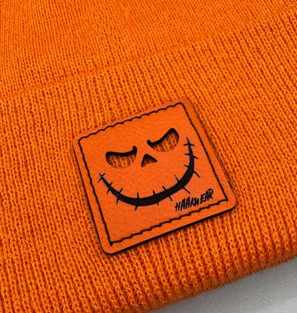 Haakwear Exclusive Halloween Stitch Smiley Face Beanie Beanie by Haakwear Usa – Don't Panic Shoes