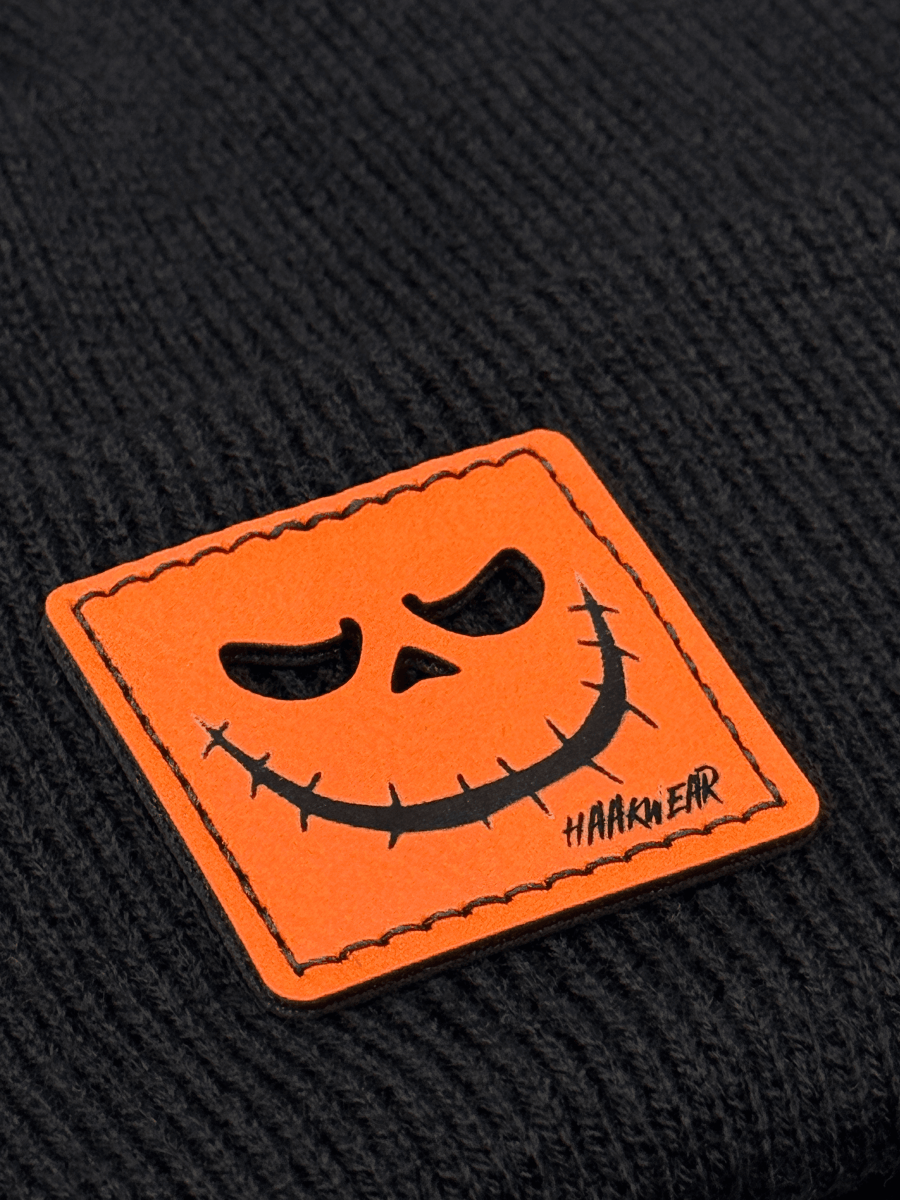 Haakwear Exclusive Halloween Stitch Smiley Face Beanie Beanie by Haakwear Usa – Don't Panic Shoes
