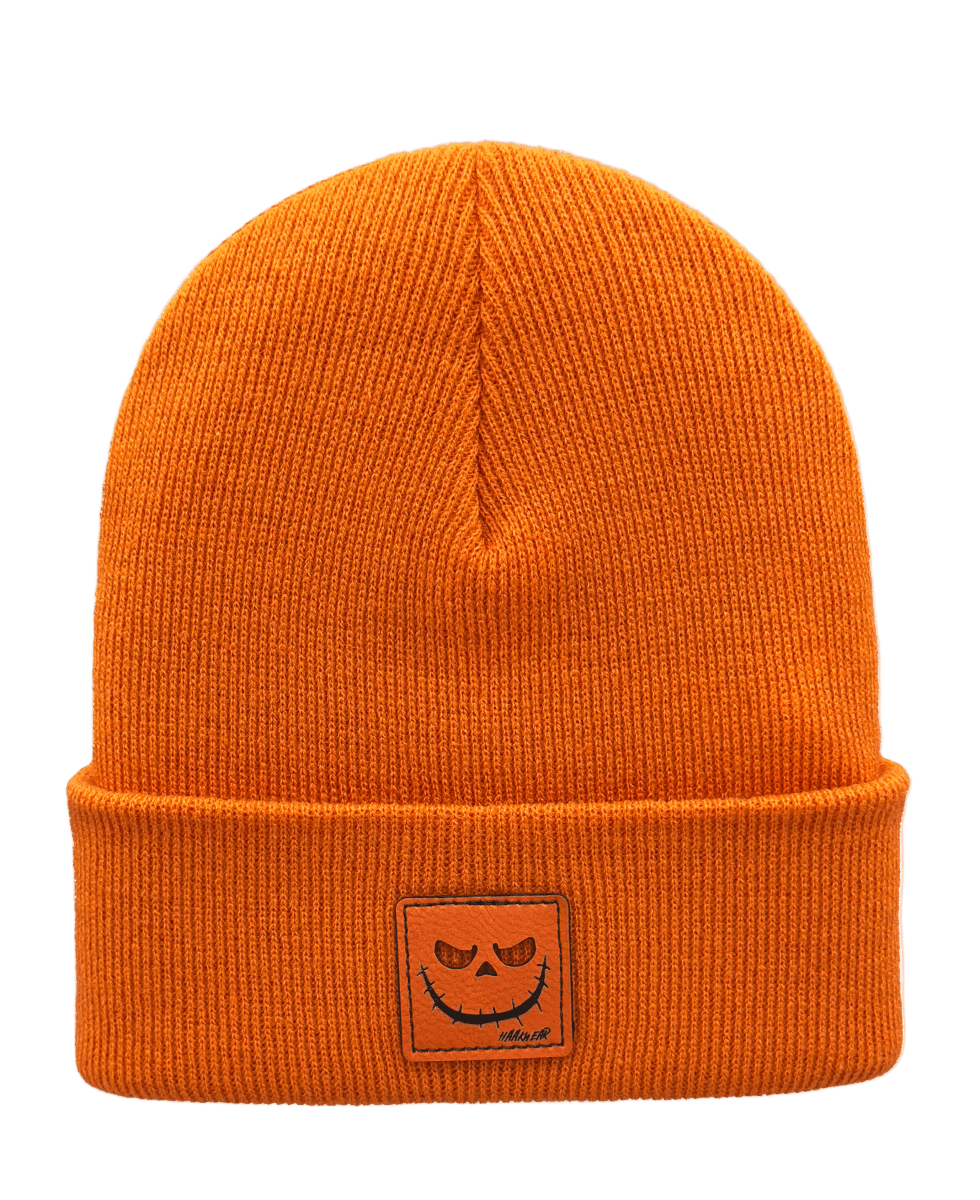 Haakwear Exclusive Halloween Stitch Smiley Face Beanie Beanie by Haakwear Usa – Don't Panic Shoes