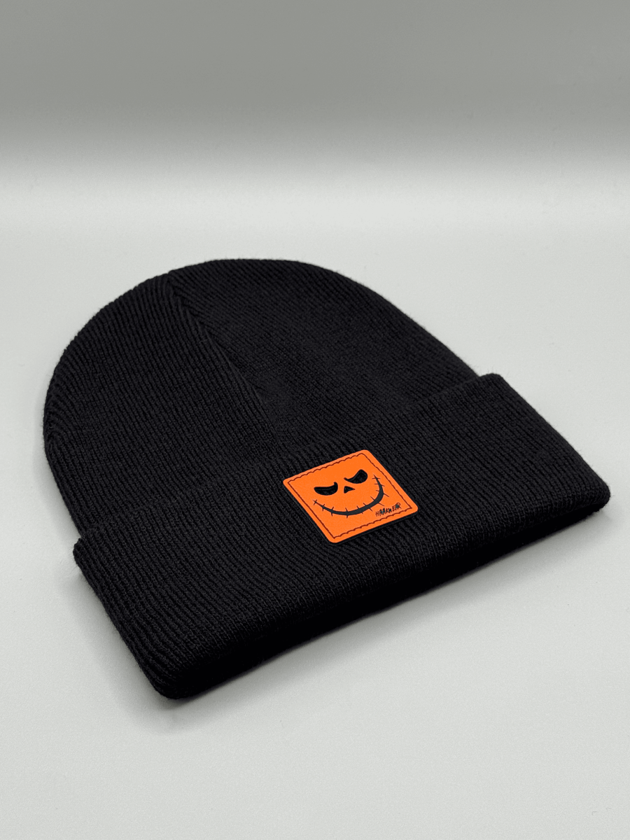Haakwear Exclusive Halloween Stitch Smiley Face Beanie Beanie by Haakwear Usa – Don't Panic Shoes