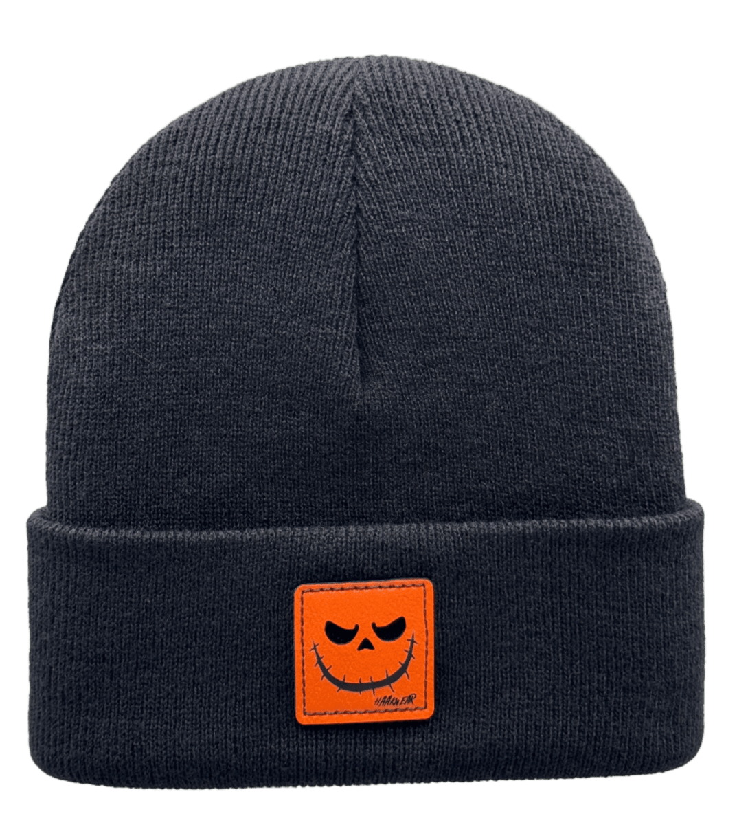 Haakwear Exclusive Halloween Stitch Smiley Face Beanie Beanie by Haakwear Usa – Don't Panic Shoes
