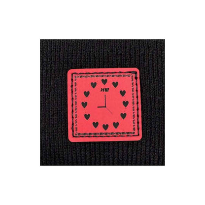 Haakwear Exclusive Love Inspired H Stitch Beanie Black Beanie by Haakwear Usa – Don't Panic Shoes