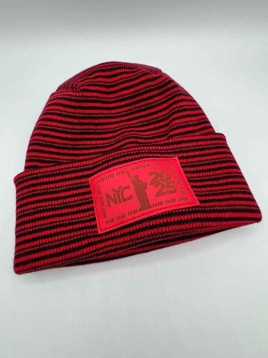Haakwear H - Stitch Contrast Cuffed Beanie Made In Usa Beanie by Haakwear Usa – Don't Panic Shoes