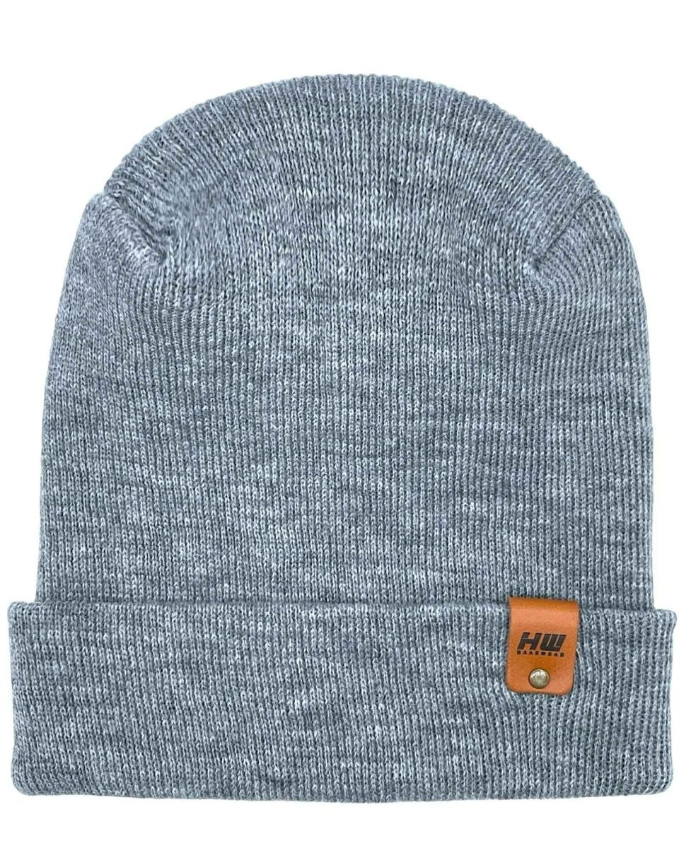 Haakwear H - Stitch Cuffed Beanie Made In Usa Patented 12290131 Beanie by Haakwear Usa – Don't Panic Shoes