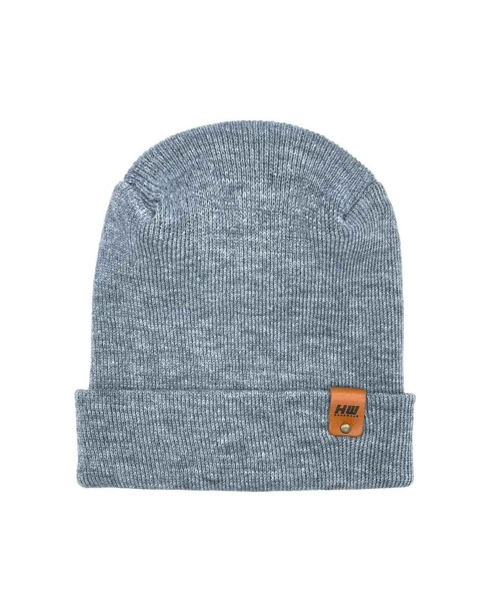 Haakwear H - Stitch Cuffed Beanie Patent Pending Koala Gray Beanie by Haakwear Usa – Don't Panic Shoes