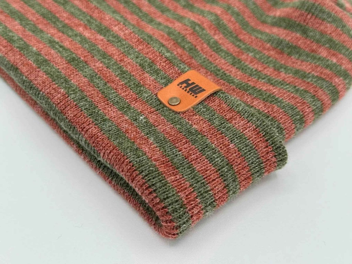 Haakwear H Stitch Roro Cuffed Beanie Acrylic Wool Blend Beanie by Haakwear Usa – Don't Panic Shoes