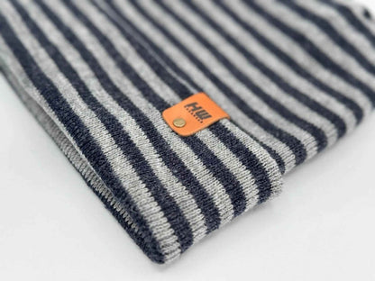 Haakwear H Stitch Roro Cuffed Beanie Made In Usa Denim Beanie by Haakwear Usa – Don't Panic Shoes