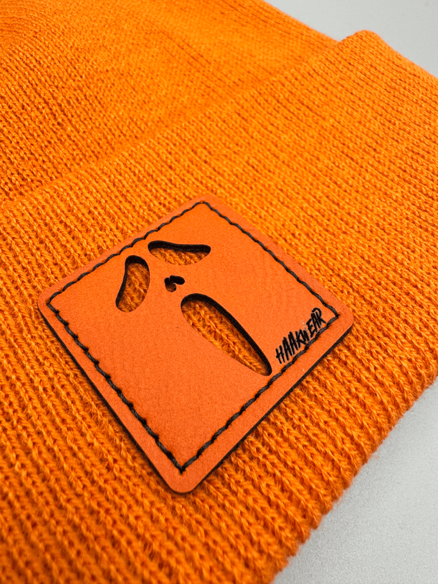 Haakwear Halloween Slasher Exclusive Vegan Knit Black Beanie by Haakwear Usa – Don't Panic Shoes