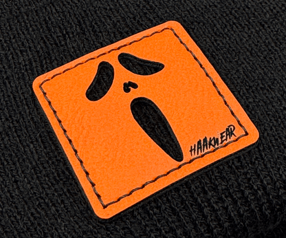 Haakwear Halloween Slasher Exclusive Vegan Knit Black Beanie by Haakwear Usa – Don't Panic Shoes