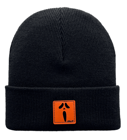 Haakwear Halloween Slasher Exclusive Vegan Knit Black Beanie by Haakwear Usa – Don't Panic Shoes