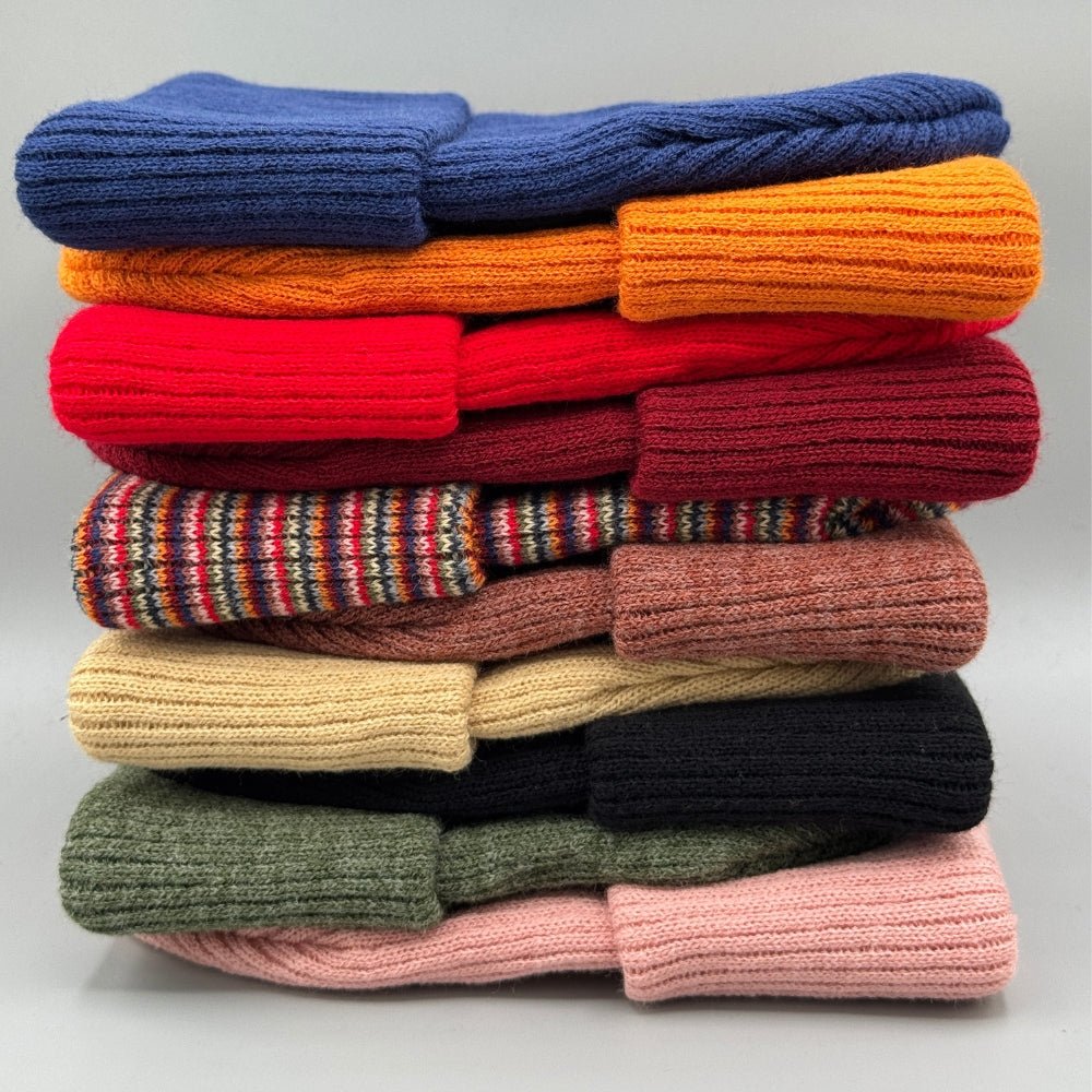 Haakwear Kids Knit Beanies Soft Warm Made In USA Winter Hat Beanie by HAAKWEAR USA – Don't Panic Shoes