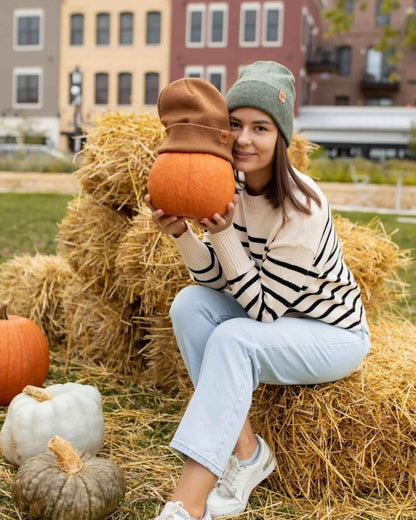 Haakwear Knit Cuffed Classic Beanie Forest Green American Made Beanie by Haakwear Usa – Don't Panic Shoes