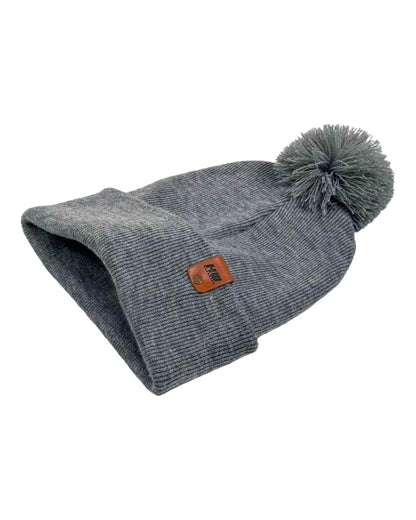 Haakwear Pompom Beanie Classic Knit Koala Gray Made In Usa Beanie by Haakwear Usa – Don't Panic Shoes