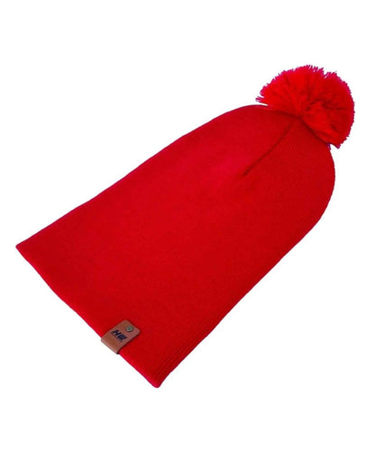 Haakwear Pompom Beanie Made In Usa Scarlet Red Cpp1 Beanie by Haakwear Usa – Don't Panic Shoes