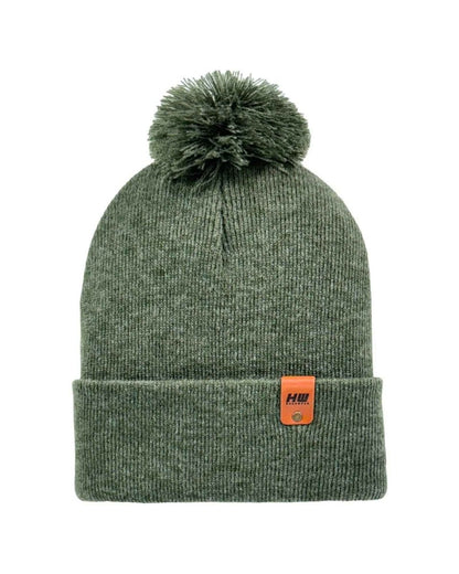 Haakwear Pompom Beanie Usa Made Forest Green Cozy Cpp1 Beanie by Haakwear Usa – Don't Panic Shoes