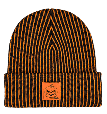 Haakwear Striped Pumpkin Beanie Exclusive Limited Edition Beanie by Haakwear Usa – Don't Panic Shoes