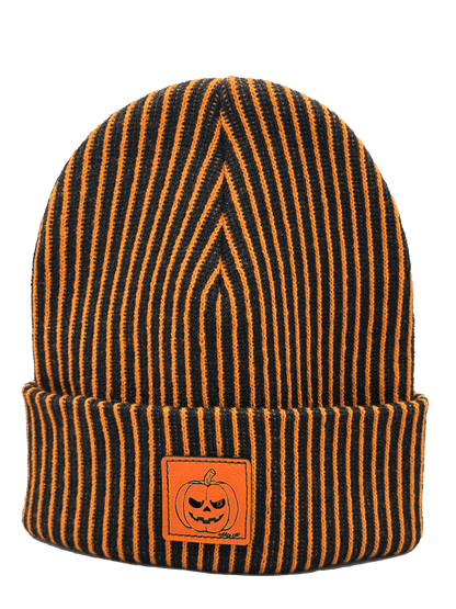 Haakwear Striped Pumpkin Beanie Exclusive Limited Edition Beanie by Haakwear Usa – Don't Panic Shoes