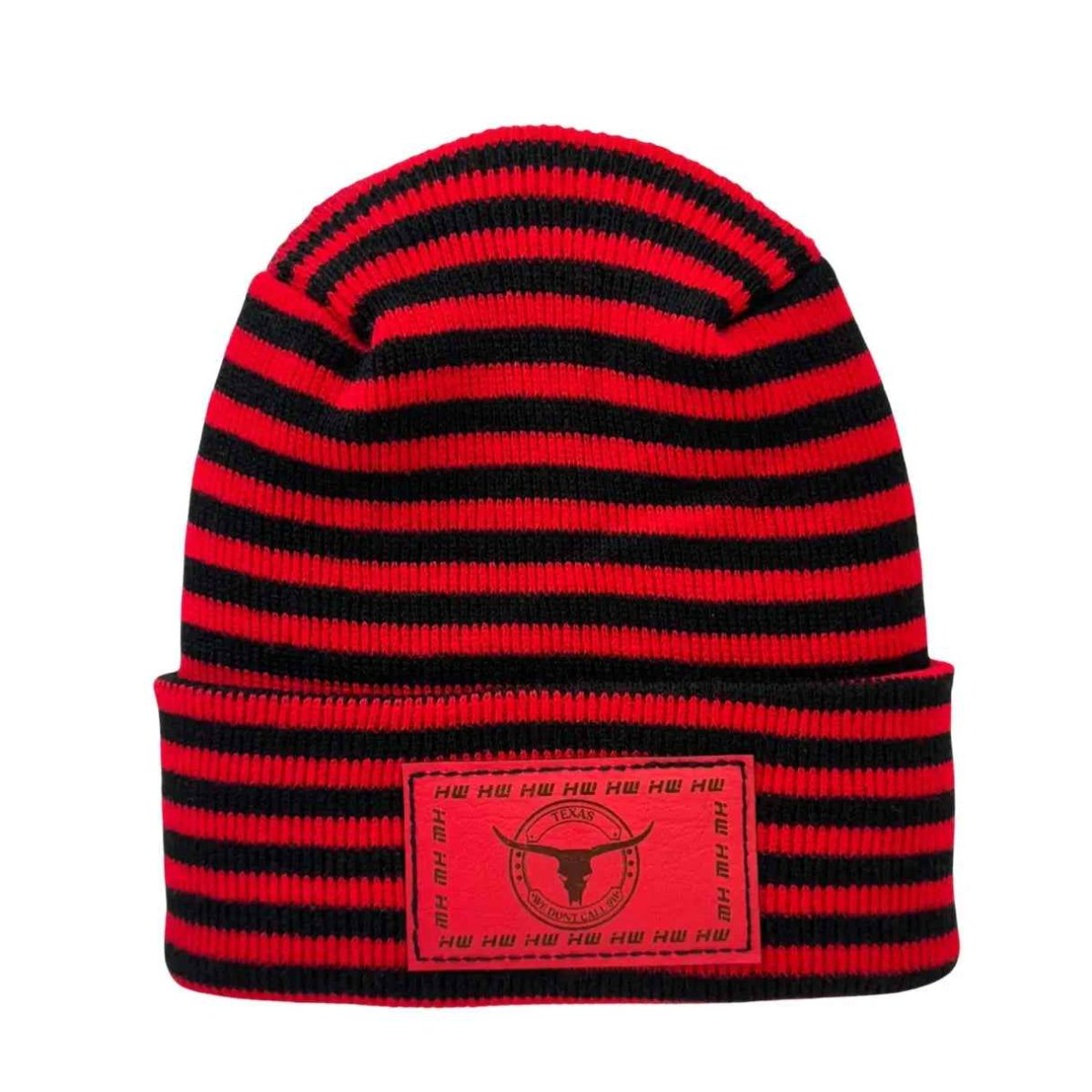Haakwear - Texas H Stitch Cuffed Beanie We Dont Call 911 Beanie by Haakwear Usa – Don't Panic Shoes