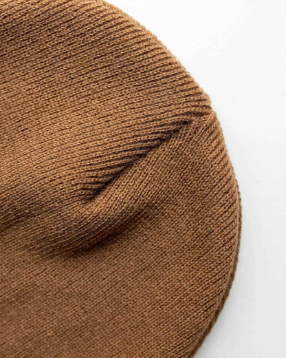Haakwear Traditional Silent Cuffed Beanie Camel Brown Cs104 Beanie by Haakwear Usa – Don't Panic Shoes