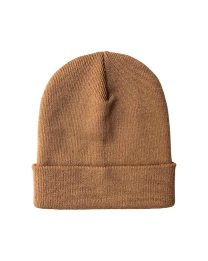 Haakwear Traditional Silent Cuffed Beanie Camel Brown Cs104 Beanie by Haakwear Usa – Don't Panic Shoes