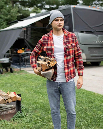 Haakwear Traditional Silent Cuffed Beanie Koala Gray Cs108 Beanie by Haakwear Usa – Don't Panic Shoes