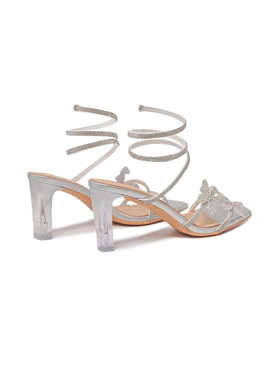 Hailey | Silver Heels by J.Adams – Don't Panic Shoes