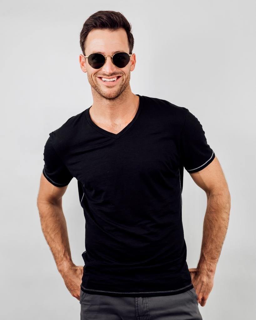 Halsey Round Stainless Steel Sunglasses Blue Grey Polarized Sunglasses by Out East Eyewear – Don't Panic Shoes