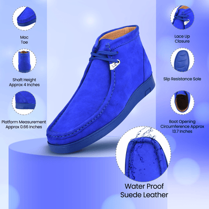 Hamara Joe Colorado Suede Leather Chukka Casual Boots For Men Shoes by Libertyzeno – Don't Panic Shoes