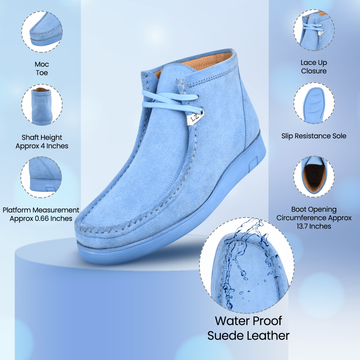 Hamara Joe Colorado Suede Leather Chukka Casual Boots For Men Shoes by Libertyzeno – Don't Panic Shoes