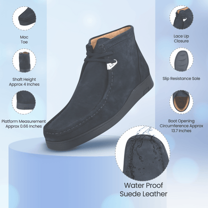 Hamara Joe Colorado Suede Leather Chukka Casual Boots For Men Shoes by Libertyzeno – Don't Panic Shoes