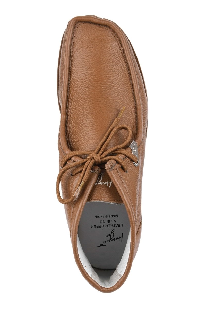 Hamara Joe Rush Leather Desert Chukka Brown Casual Boots Boots by Libertyzeno – Don't Panic Shoes