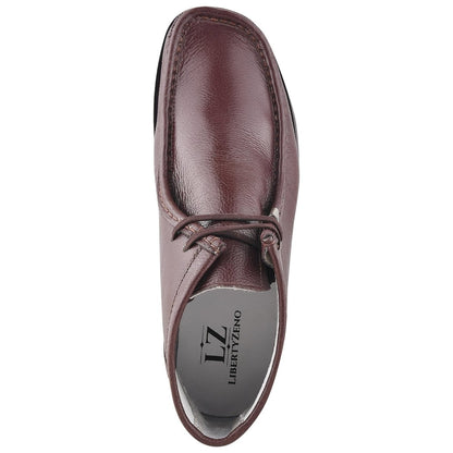 Hamara Joe Rush Leather Desert Chukka Brown Casual Boots Boots by Libertyzeno – Don't Panic Shoes