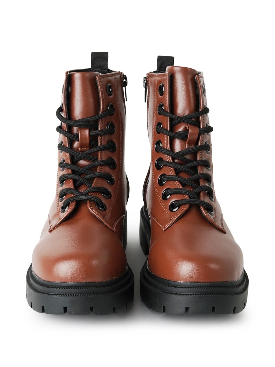 Harley | Cognac Boots by J.Adams – Don't Panic Shoes