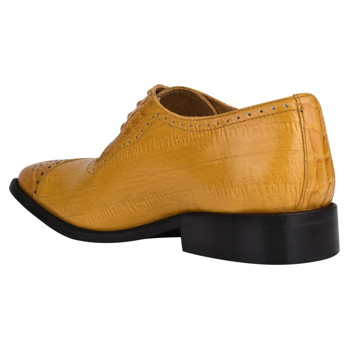 Henley Genuine Leather Oxford Style Brogue Dress Shoes Shoes by Libertyzeno – Don't Panic Shoes